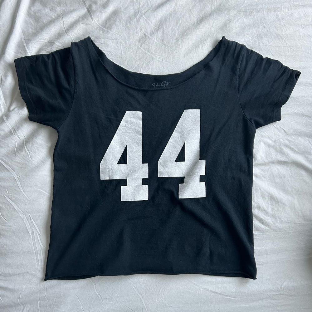 Brandy Melville Hailie 44 Off The Shoulder Short Sleeve Top